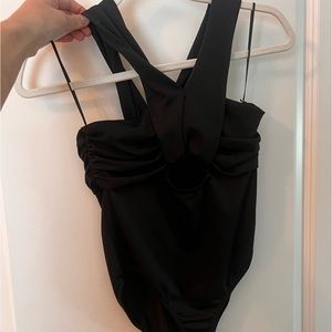 Black Zara body suit